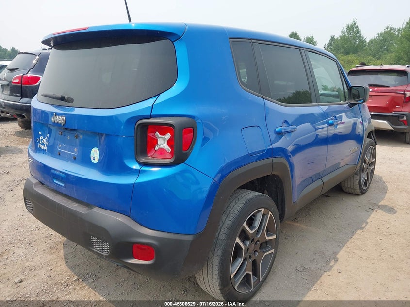 2020 Jeep Renegade VIN ZACNJBAB7LPL87785 IAAI salvage auction — FRONT END, Mv-907A (New York), sold $1,550 on 2026-08-13 (photo 4)