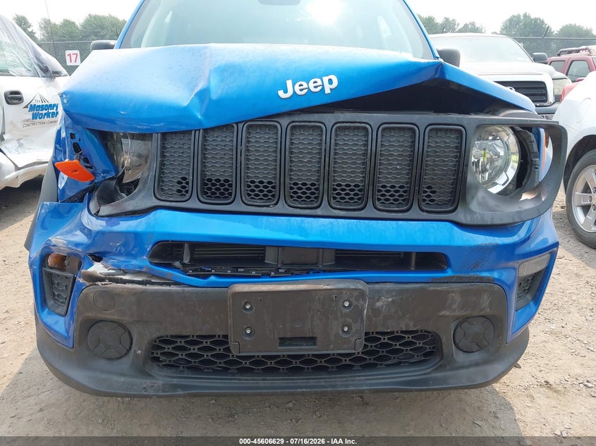 2020 Jeep Renegade VIN ZACNJBAB7LPL87785 IAAI salvage auction — FRONT END, Mv-907A (New York), sold $1,550 on 2026-08-13 (photo 6)