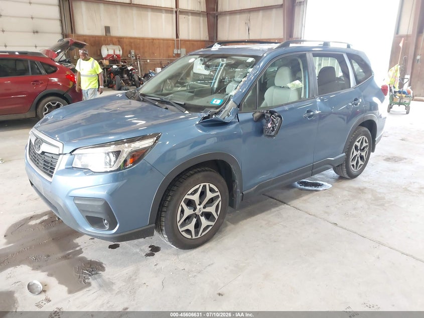 2020 Subaru Forester VIN JF2SKAJCXLH491315 IAAI salvage auction — STORM DAMAGE, Salvage Title, sold $1,750 on 2026-07-22 (photo 2)