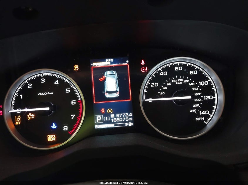 2020 Subaru Forester VIN JF2SKAJCXLH491315 IAAI salvage auction — STORM DAMAGE, Salvage Title, sold $1,750 on 2026-07-22 (photo 7)