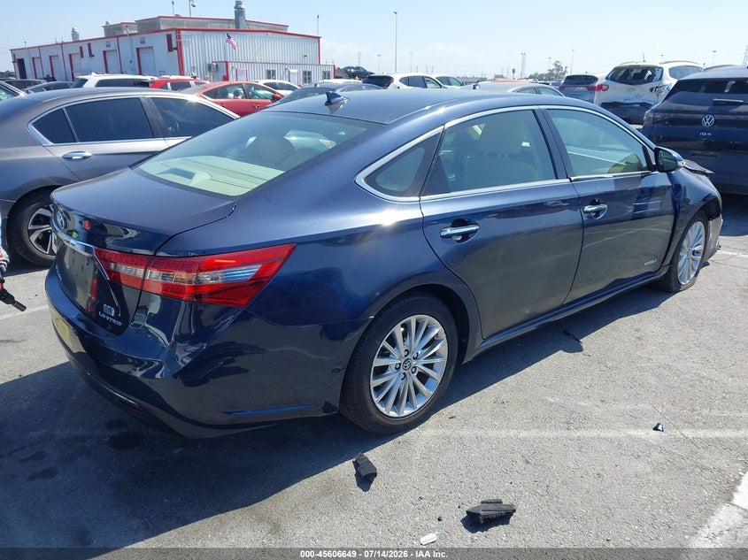 2018 Toyota Avalon VIN 4T1BD1EB8JU063866 IAAI salvage auction — FRONT END, Salvage (California), sold $7,050 on 2026-08-13 (photo 4)