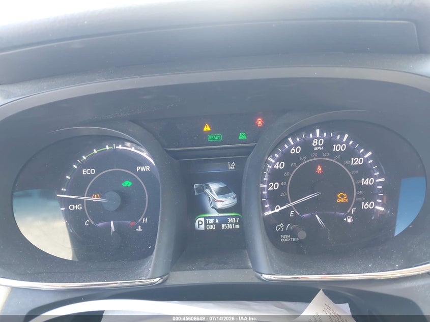 2018 Toyota Avalon VIN 4T1BD1EB8JU063866 IAAI salvage auction — FRONT END, Salvage (California), sold $7,050 on 2026-08-13 (photo 7)