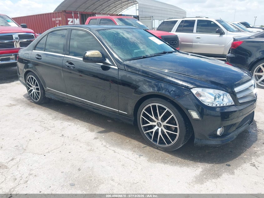 2009 Mercedes-benz C class VIN WDDGF54X99R078535 IAAI salvage auction — NORMAL WEAR, Original (Texas), sold $975 on 2026-08-03 (photo 1)