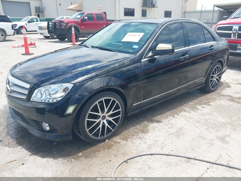 2009 Mercedes-benz C class VIN WDDGF54X99R078535 IAAI salvage auction — NORMAL WEAR, Original (Texas), sold $975 on 2026-08-03 (photo 2)