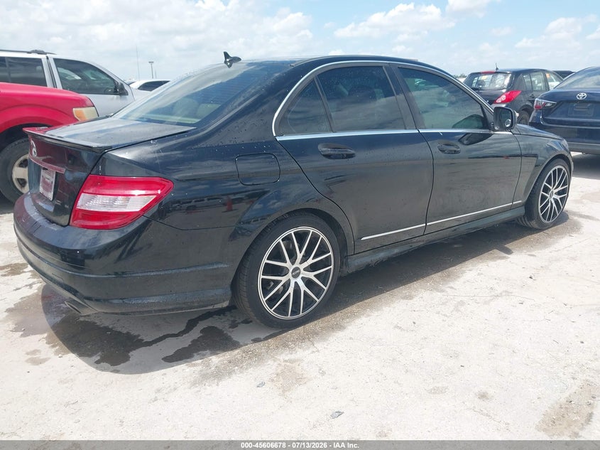 2009 Mercedes-benz C class VIN WDDGF54X99R078535 IAAI salvage auction — NORMAL WEAR, Original (Texas), sold $975 on 2026-08-03 (photo 4)
