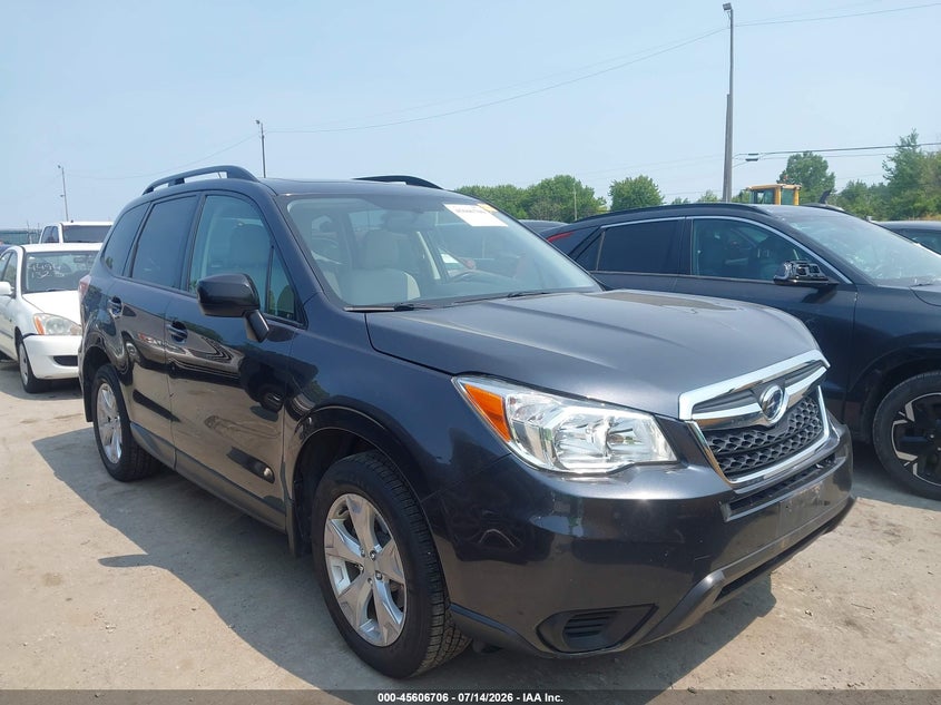 2015 Subaru Forester VIN JF2SJADC2FH494194 IAAI salvage auction — LEFT FRONT, Salvage (Ohio), sold $325 on 2026-07-28 (photo 1)