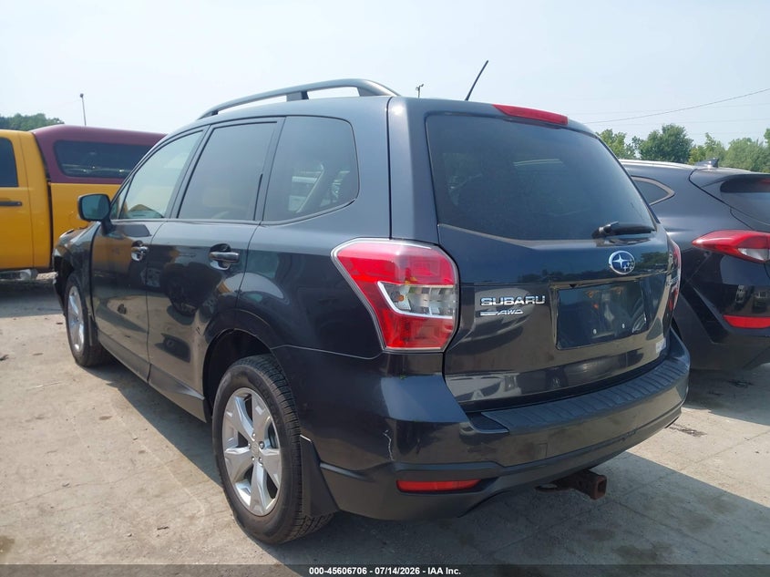2015 Subaru Forester VIN JF2SJADC2FH494194 IAAI salvage auction — LEFT FRONT, Salvage (Ohio), sold $325 on 2026-07-28 (photo 3)