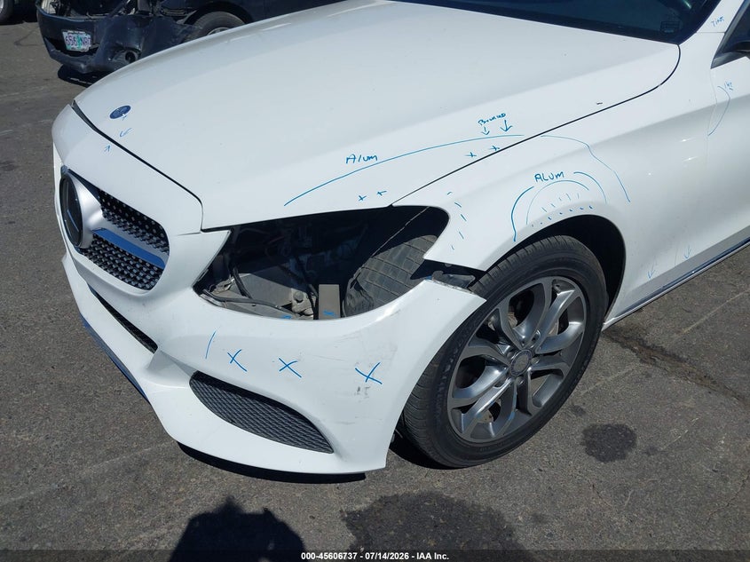 2016 Mercedes-benz C-klasse VIN 55SWF4KB2GU125588 IAAI salvage auction — LEFT FRONT, Wait Title, sold $5,200 on 2026-08-24 (photo 6)