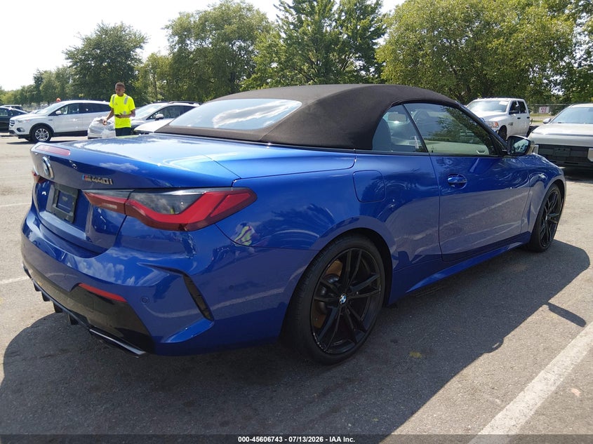 2021 BMW 4er VIN WBA53AT06MCH19482 IAAI salvage auction — WATER/FLOOD, Salvage (Idaho), sold $20,250 on 2026-08-24 (photo 4)