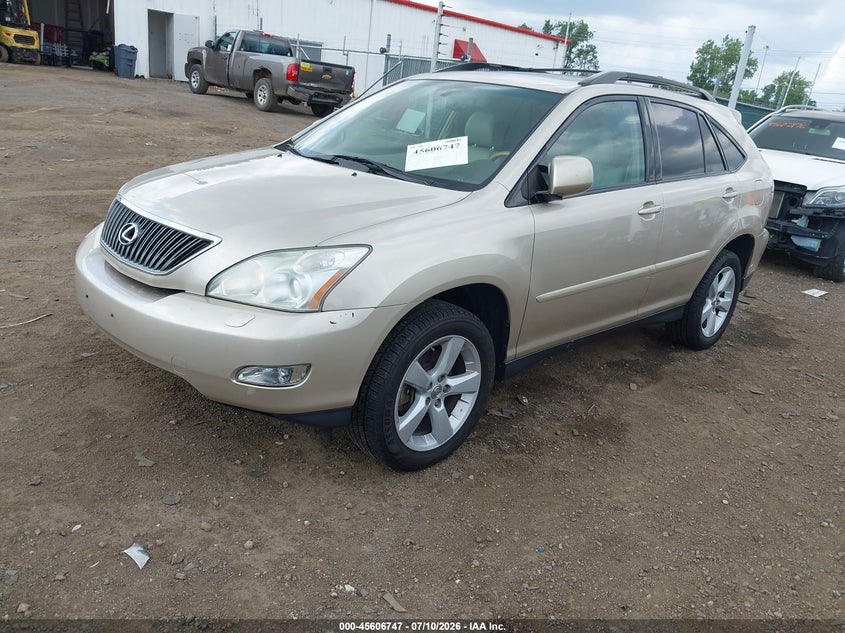 2007 Lexus Rx 350 VIN 2T2HK31U37C034297 IAAI salvage auction — Unknown, Salvage (Ohio), sold $1,250 on 2026-07-25 (photo 2)