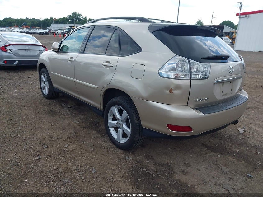 2007 Lexus Rx 350 VIN 2T2HK31U37C034297 IAAI salvage auction — Unknown, Salvage (Ohio), sold $1,250 on 2026-07-25 (photo 3)