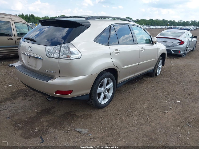 2007 Lexus Rx 350 VIN 2T2HK31U37C034297 IAAI salvage auction — Unknown, Salvage (Ohio), sold $1,250 on 2026-07-25 (photo 4)