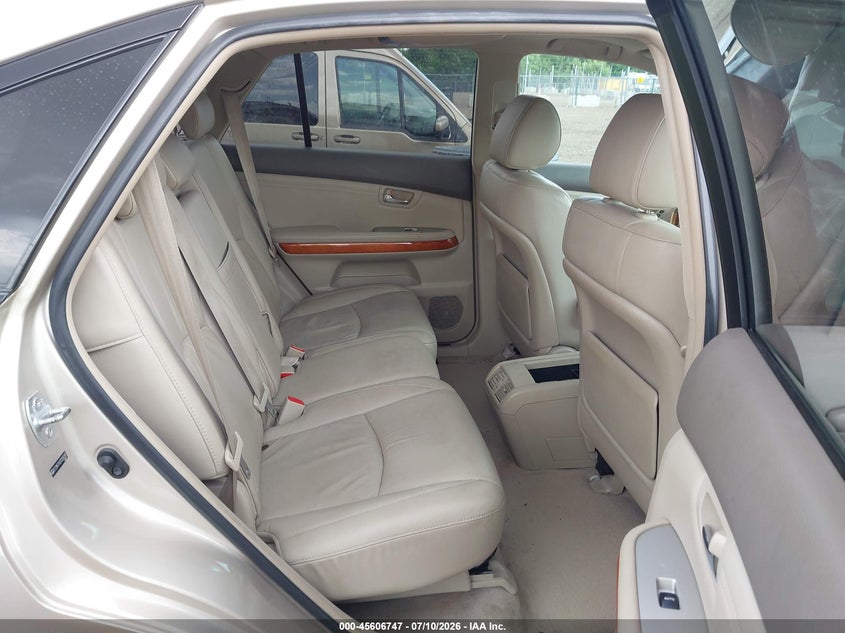 2007 Lexus Rx 350 VIN 2T2HK31U37C034297 IAAI salvage auction — Unknown, Salvage (Ohio), sold $1,250 on 2026-07-25 (photo 8)