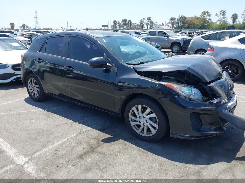 2012 Mazda 3 VIN JM1BL1L86C1610457 IAAI salvage auction — FRONT END, Salvage (California), sold $650 on 2026-07-30 (photo 1)