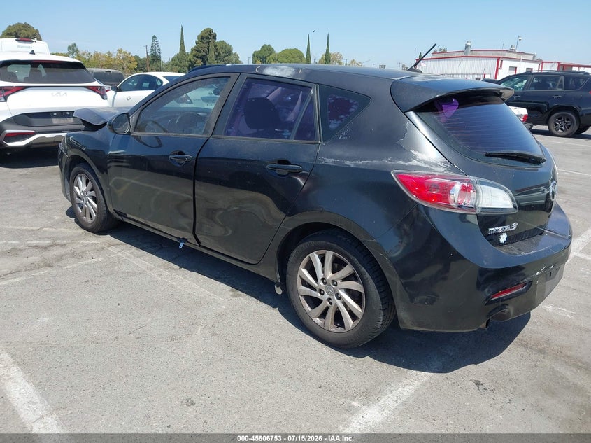 2012 Mazda 3 VIN JM1BL1L86C1610457 IAAI salvage auction — FRONT END, Salvage (California), sold $650 on 2026-07-30 (photo 3)