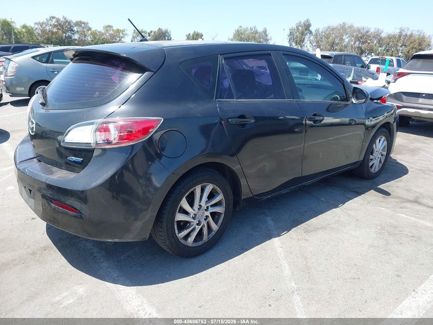 2012 Mazda 3 VIN JM1BL1L86C1610457 IAAI salvage auction — FRONT END, Salvage (California), sold $650 on 2026-07-30 (photo 4)