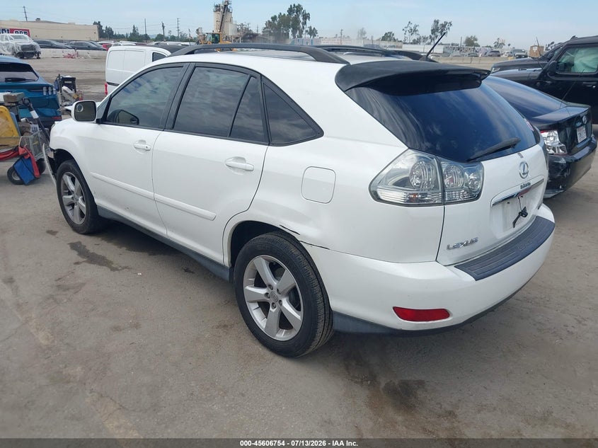 2006 Lexus Rx 330 VIN JTJGA31UX60065765 IAAI salvage auction — FRONT END, Salvage (California), sold $25 on 2026-07-29 (photo 3)