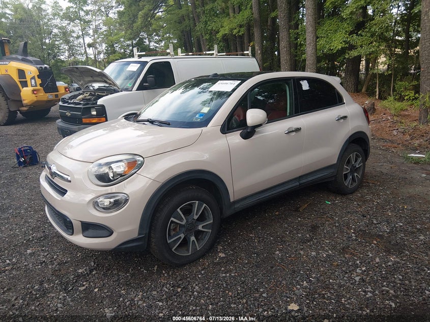 2016 Fiat 500x VIN ZFBCFYBT1GP377118 IAAI salvage auction — NORMAL WEAR, Clear (Virginia), sold $1,550 on 2026-07-14 (photo 2)