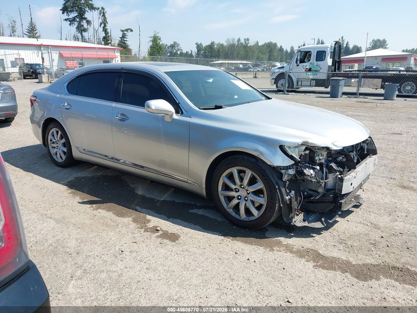 2007 Lexus Ls 460 VIN JTHGL46F575001908 IAAI salvage auction — FRONT END, Bill Of Sale (Washington), sold $1,050 on 2026-07-25 (photo 1)