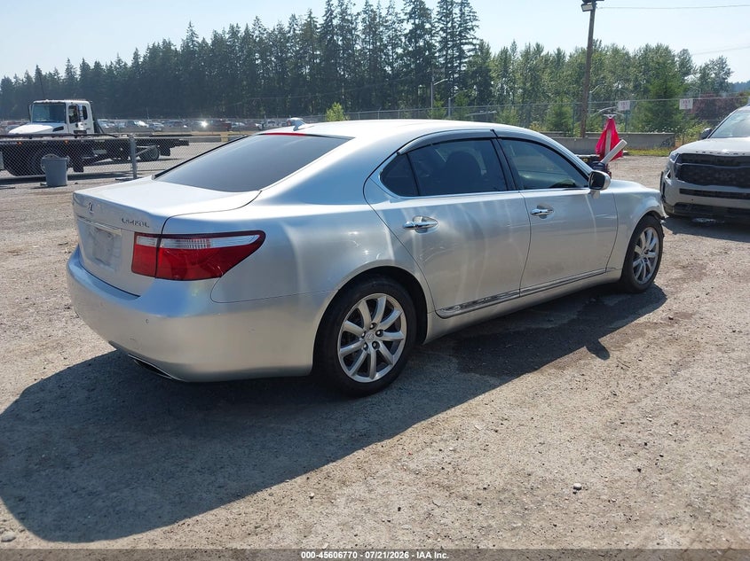 2007 Lexus Ls 460 VIN JTHGL46F575001908 IAAI salvage auction — FRONT END, Bill Of Sale (Washington), sold $1,050 on 2026-07-25 (photo 4)