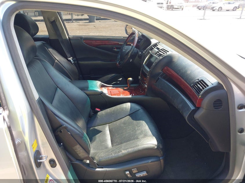 2007 Lexus Ls 460 VIN JTHGL46F575001908 IAAI salvage auction — FRONT END, Bill Of Sale (Washington), sold $1,050 on 2026-07-25 (photo 5)