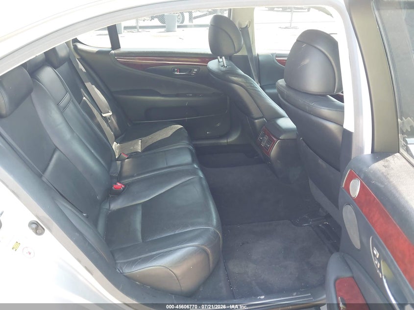 2007 Lexus Ls 460 VIN JTHGL46F575001908 IAAI salvage auction — FRONT END, Bill Of Sale (Washington), sold $1,050 on 2026-07-25 (photo 8)