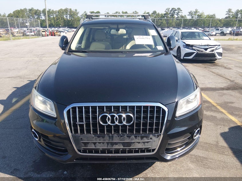 2015 Audi Q5 VIN WA1LFAFP2FA088777 IAAI salvage auction — NORMAL WEAR, Repossession Paperwork (North Carolina), sold $2,050 on 2026-07-22 (photo 6)