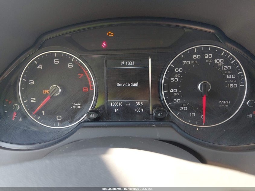 2015 Audi Q5 VIN WA1LFAFP2FA088777 IAAI salvage auction — NORMAL WEAR, Repossession Paperwork (North Carolina), sold $2,050 on 2026-07-22 (photo 7)