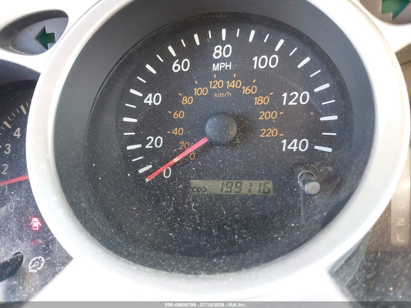 2005 Toyota Highlander VIN JTEGD21AX50121305 IAAI salvage auction — NORMAL WEAR, Clear (Virginia), sold $1,050 on 2026-07-24 (photo 7)