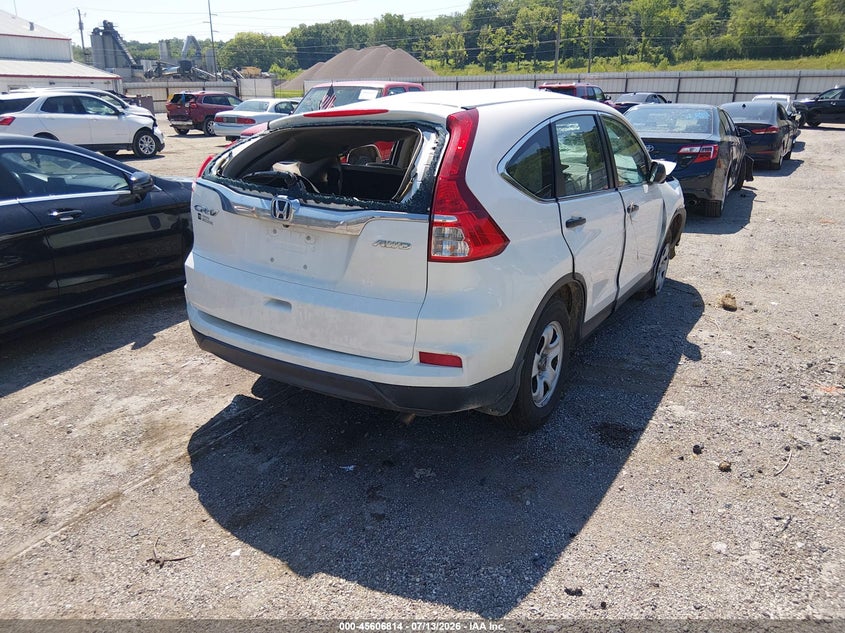 2016 Honda Cr-v VIN 5J6RM4H37GL137134 IAAI salvage auction — ALL OVER, Salvage (Iowa), sold $900 on 2026-09-14 (photo 4)