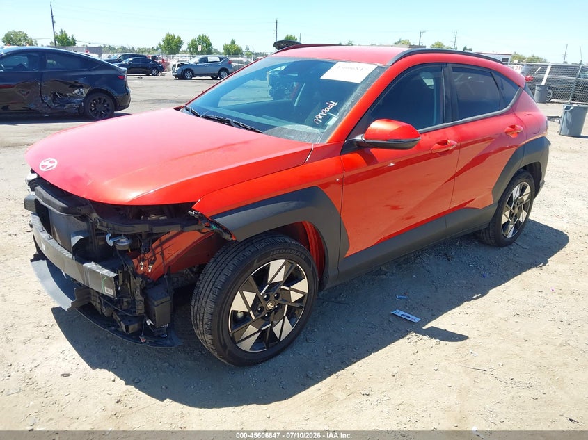 2024 Hyundai Kona VIN KM8HB3AB1RU184669 IAAI salvage auction — LEFT FRONT, Enterprise Vehicles Clear Only (California), sold $10,700 on 2026-07-15 (photo 2)