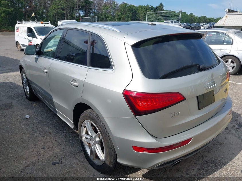 2013 Audi Q5 VIN WA1DGAFP1DA032375 IAAI salvage auction — NORMAL WEAR, Clear (Rhode Island), sold $1,450 on 2026-07-21 (photo 3)