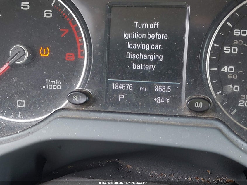 2013 Audi Q5 VIN WA1DGAFP1DA032375 IAAI salvage auction — NORMAL WEAR, Clear (Rhode Island), sold $1,450 on 2026-07-21 (photo 7)