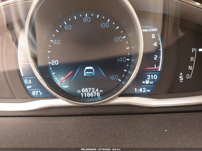 2015 Volvo Xc70 VIN YV4902NMXF1212550 IAAI salvage auction — FRONT END, Salvage Title, sold $7,100 on 2026-08-19 (photo 7)