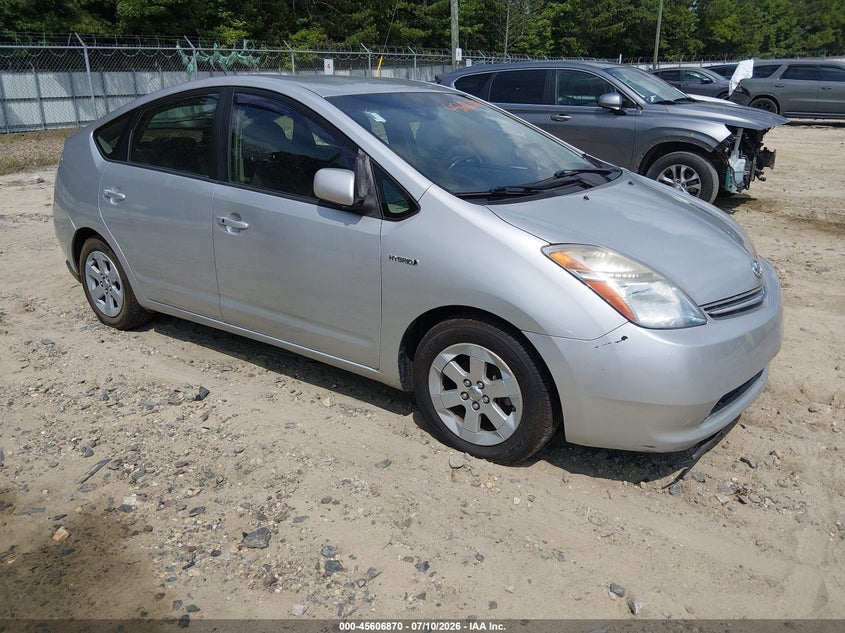2009 Toyota Prius VIN JTDKB20U697885360 IAAI salvage auction — ENGINE DAMAGE, Clear (Georgia), sold $900 on 2026-07-16 (photo 1)