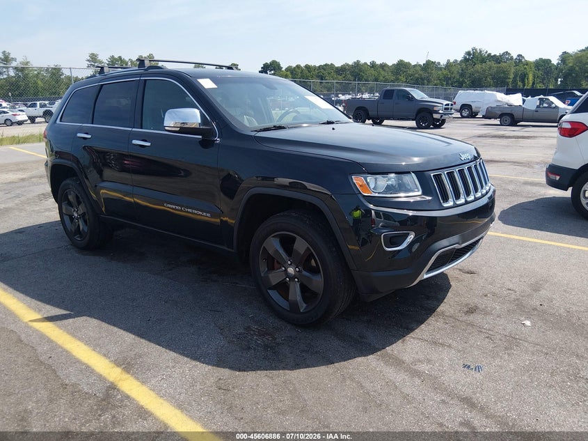 2014 Jeep Grand cherokee VIN 1C4RJFBG9EC299379 IAAI salvage auction — NORMAL WEAR, Repossession Paperwork (North Carolina), sold $4,500 on 2026-08-02 (photo 1)