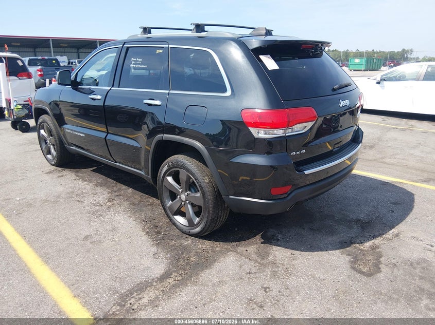 2014 Jeep Grand cherokee VIN 1C4RJFBG9EC299379 IAAI salvage auction — NORMAL WEAR, Repossession Paperwork (North Carolina), sold $4,500 on 2026-08-02 (photo 3)