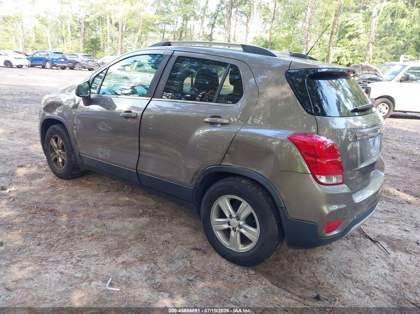 2020 Chevrolet Trax VIN KL7CJLSB7LB334879 IAAI salvage auction — NORMAL WEAR, Clear (Virginia), sold $25 on 2026-07-28 (photo 3)