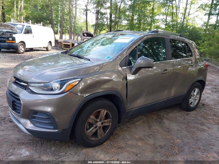 2020 Chevrolet Trax VIN KL7CJLSB7LB334879 IAAI salvage auction — NORMAL WEAR, Clear (Virginia), sold $25 on 2026-07-28 (photo 6)