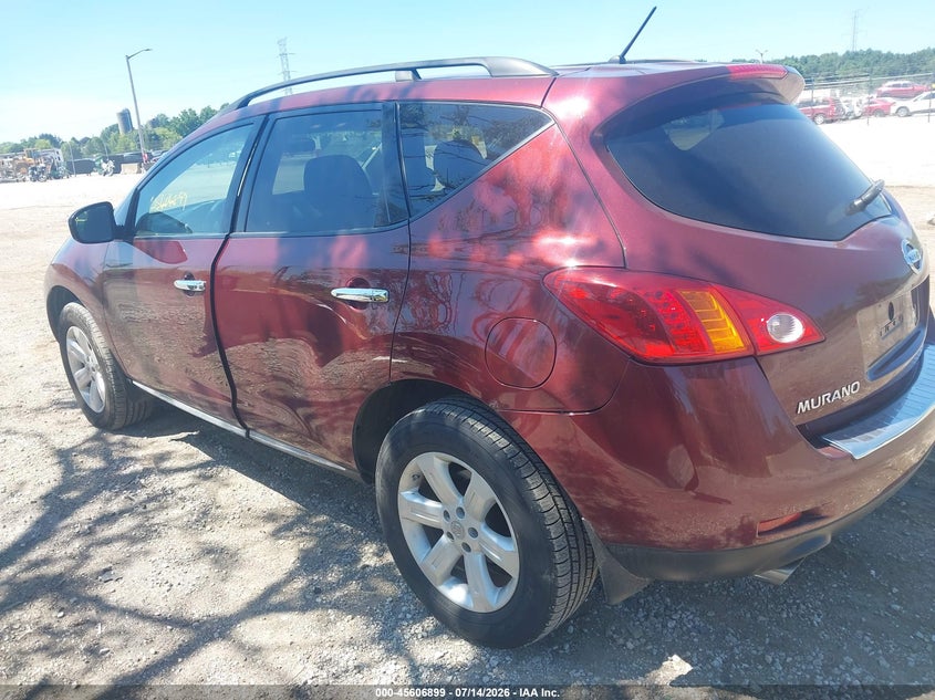 2009 Nissan Murano VIN JN8AZ18W19W121496 IAAI salvage auction — RIGHT FRONT, Clear (Wisconsin), sold $25 on 2026-07-21 (photo 3)