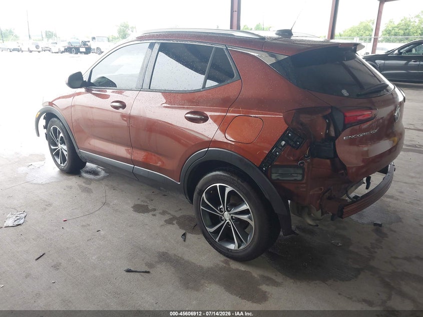 2020 Buick Encore gx VIN KL4MMFSL0LB103826 IAAI salvage auction — FRONT & REAR, Wait Title, sold $2,650 on 2026-10-03 (photo 3)