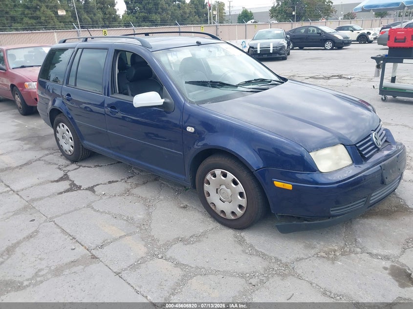 2003 Volkswagen Jetta VIN WVWSE61J03W313099 IAAI salvage auction — FRONT END, Salvage (California), sold $1,100 on 2026-08-10 (photo 1)