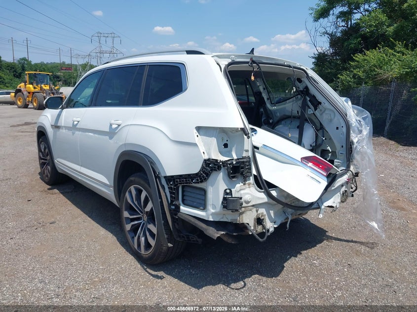 2021 Volkswagen Atlas VIN 1V2FR2CA6MC543873 IAAI salvage auction — REAR END, Salvage (Pennsylvania), sold $8,900 on 2026-08-21 (photo 3)