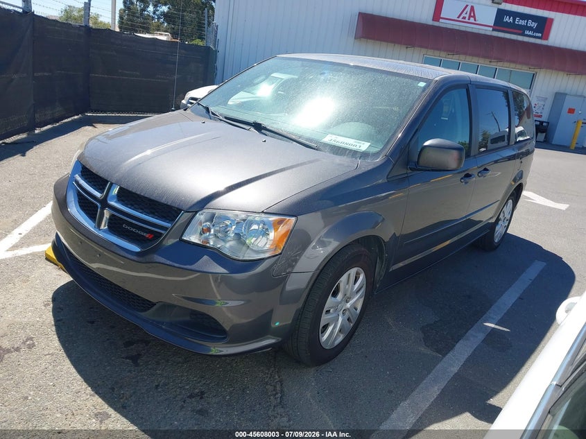 2017 Dodge Grand caravan VIN 2C4RDGBG0HR827979 IAAI salvage auction — NORMAL WEAR, Sf97 (California), sold $11,250 on 2026-07-30 (photo 2)