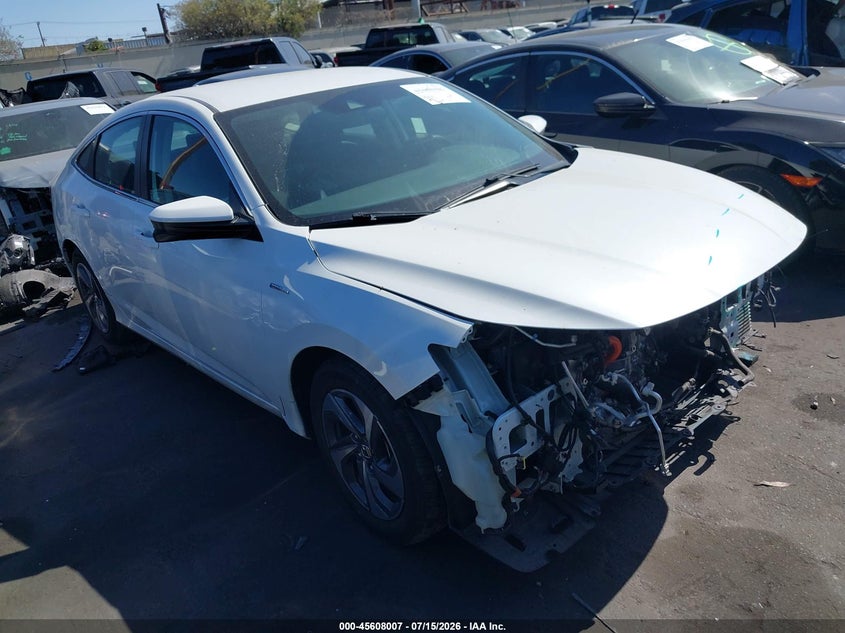 2020 Honda Insight VIN 19XZE4F59LE013926 IAAI salvage auction — FRONT END, Salvage Title, sold $2,800 on 2026-07-25 (photo 1)