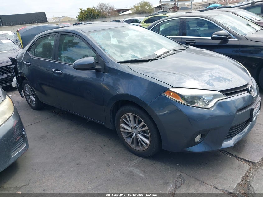 2014 Toyota Corolla VIN 5YFBURHE8EP147746 IAAI salvage auction — REAR END, Salvage Certificate (California), sold $2,550 on 2026-07-22 (photo 1)