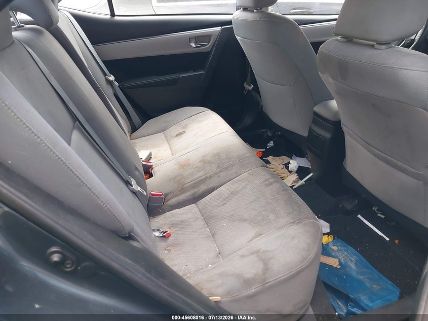 2014 Toyota Corolla VIN 5YFBURHE8EP147746 IAAI salvage auction — REAR END, Salvage Certificate (California), sold $2,550 on 2026-07-22 (photo 8)