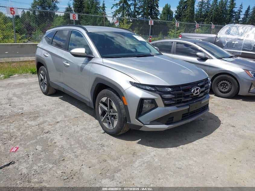 2025 Hyundai Tucson VIN 5NMJB3DE5SH554191 IAAI salvage auction — LEFT SIDE, Salvage Title, sold $11,100 on 2026-07-29 (photo 1)