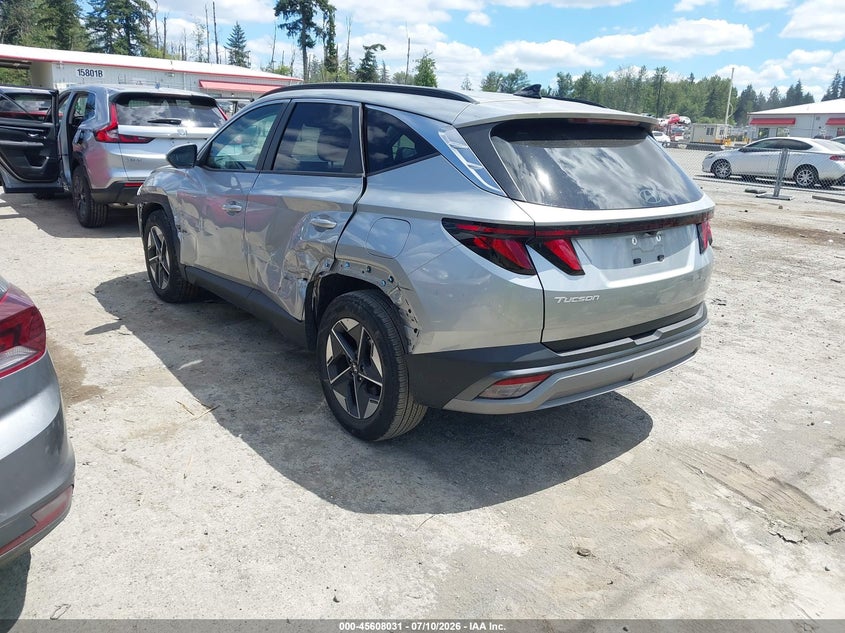 2025 Hyundai Tucson VIN 5NMJB3DE5SH554191 IAAI salvage auction — LEFT SIDE, Salvage Title, sold $11,100 on 2026-07-29 (photo 3)