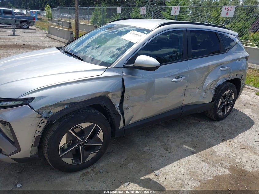 2025 Hyundai Tucson VIN 5NMJB3DE5SH554191 IAAI salvage auction — LEFT SIDE, Salvage Title, sold $11,100 on 2026-07-29 (photo 6)
